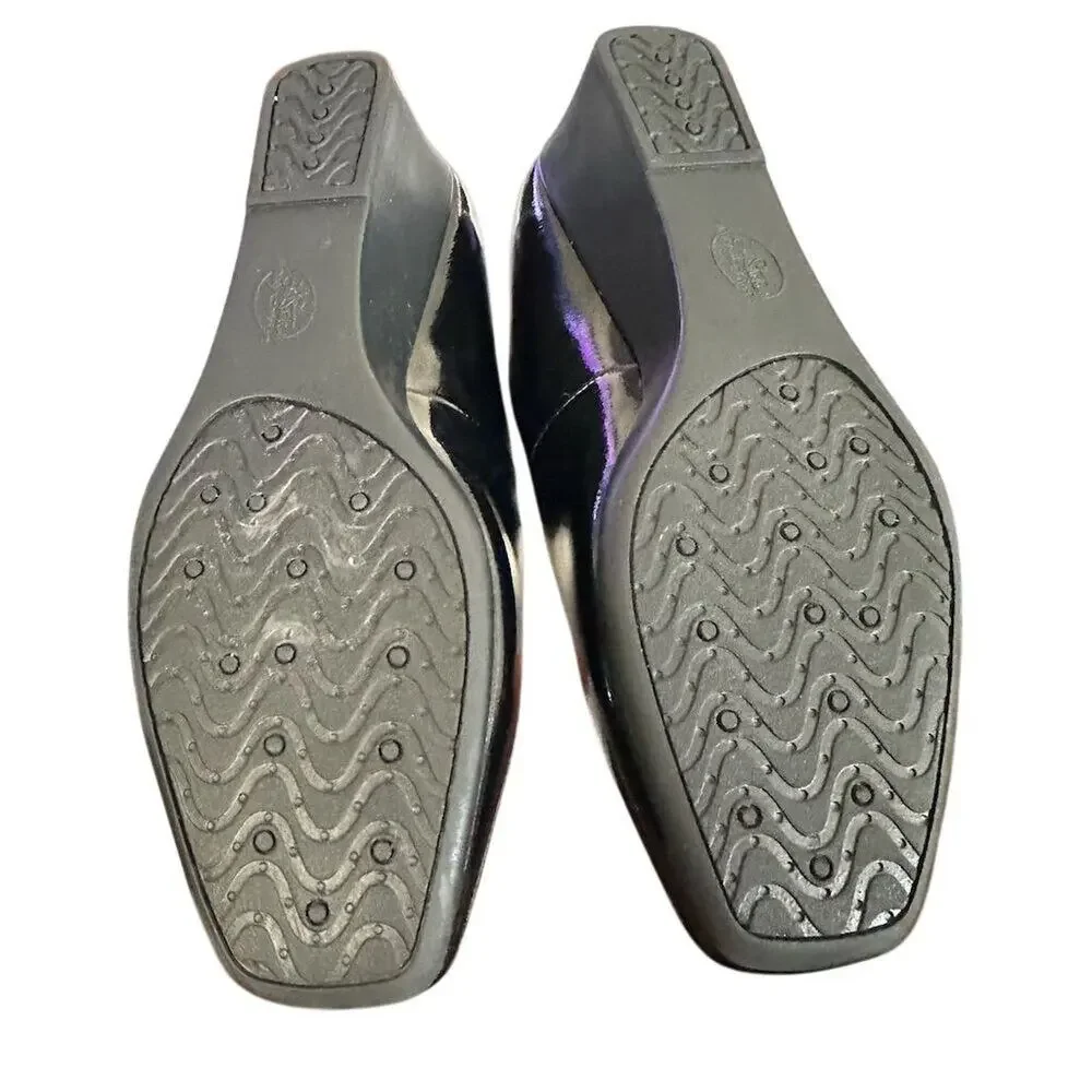 Life Stride Women's Black Wedge Shoes Size 9.5W Slip On Casual‎ - Picture 8 of 11